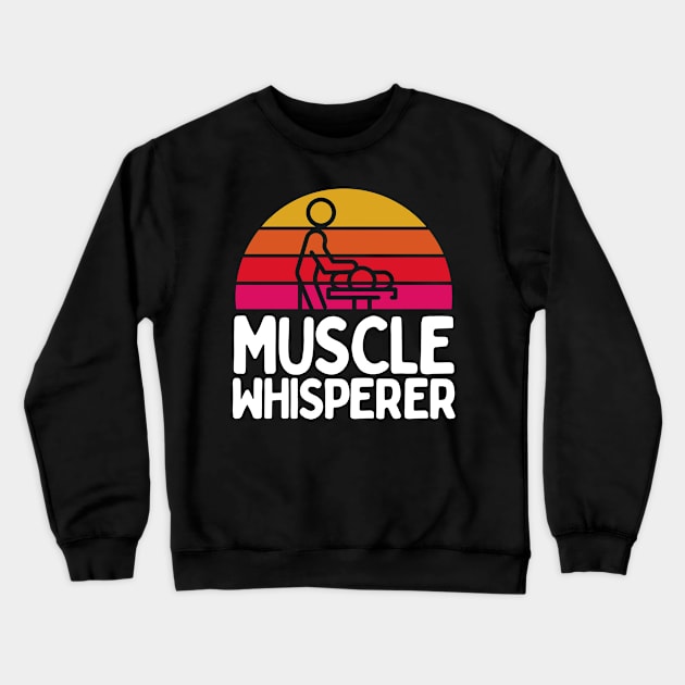 Massage Therapist Crewneck Sweatshirt by Caskara